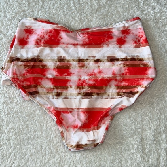 Aerie High Waisted Full Coverage Bikini Bottoms Medium NWT - Picture 3 of 5